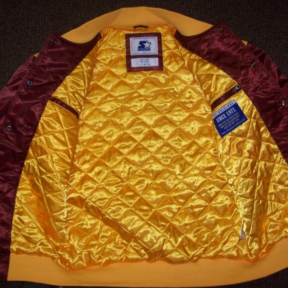 BOSTON BRUINS NHL Starter Snap Down Jacket 5X 6X - Picture 7 of 9